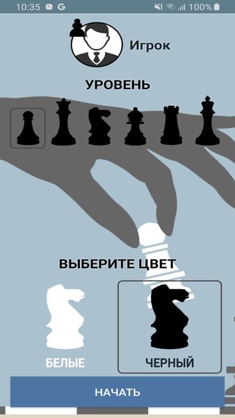 Шахматы — Настольные игры, скриншот интерфейса 2