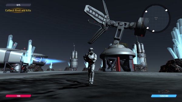 Starship Troopers 3D Shooter — Шутеры, скриншот интерфейса 4