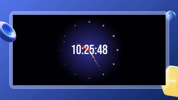 забавные часы — Инструменты, скриншот интерфейса 3