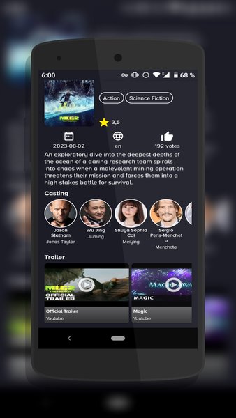 Смотреть Smart TV - Прямой эфир онлайн — Развлечения, скриншот интерфейса 5