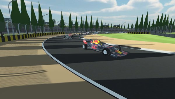 Formula 1 Racing — Гонки, скриншот интерфейса 3