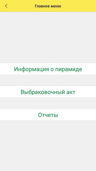 StiS — Бизнес, скриншот интерфейса 1