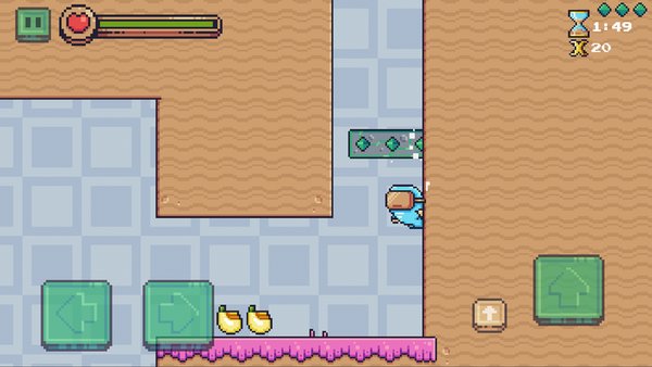 Pixel Adventure -  2Д Платформер — Приключения, скриншот интерфейса 3