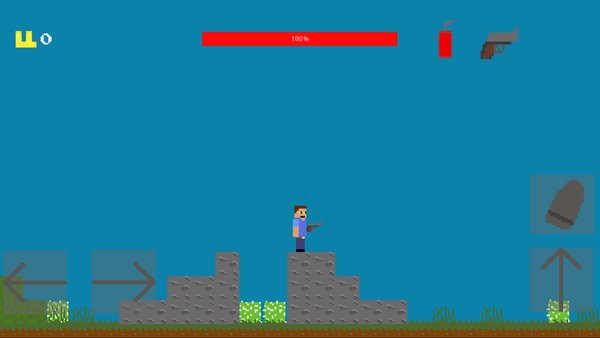 MineGun — Инди, скриншот интерфейса 1