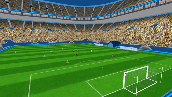 Футбол 3D. Чемпионат Мира. — Спортивные игры, скриншот интерфейса 5