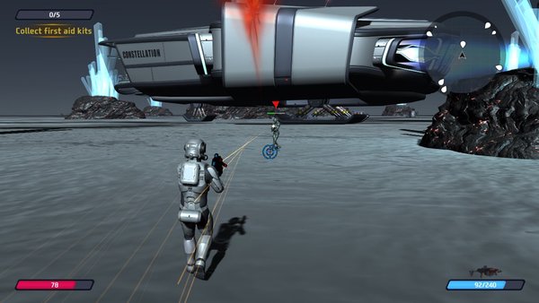 Starship Troopers 3D Shooter — Шутеры, скриншот интерфейса 5