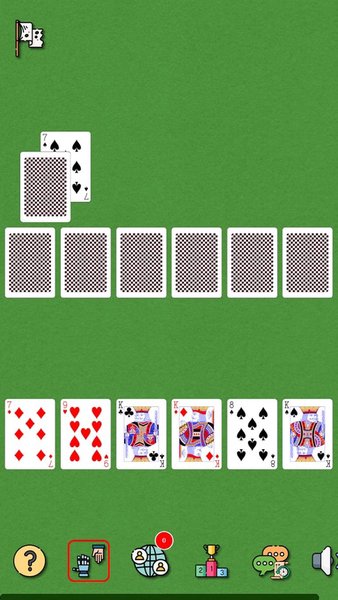 Дурак, карточная игра — Карточные, скриншот интерфейса 1
