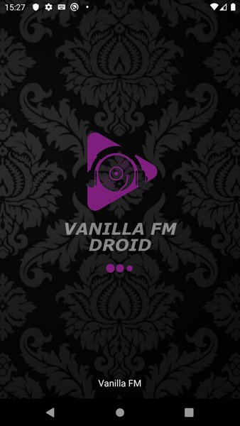 Vanilla FM Droid (Legacy) — Музыка и аудио, скриншот интерфейса 1