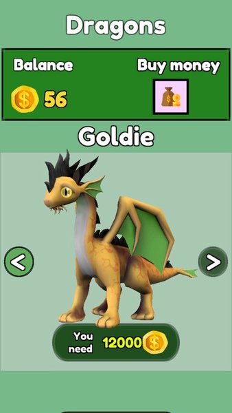 Dragon Run 2 — Аркады, скриншот интерфейса 2