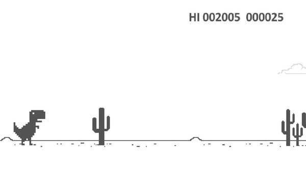 Dino TRex — Аркады, скриншот интерфейса 4