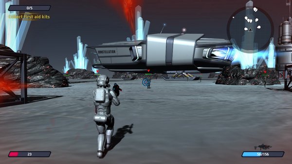 Starship Troopers 3D Shooter — Шутеры, скриншот интерфейса 6