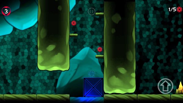 Flash Ball Adventure — Аркады, скриншот интерфейса 2