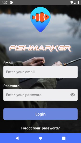 Fishmarker — Развлечения, скриншот интерфейса 1