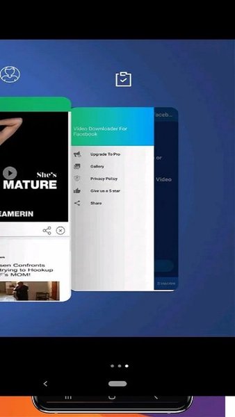 Загрузчик видео с ФБ — Социальные, скриншот интерфейса 2
