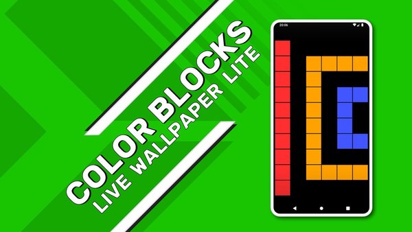 Color Blocks Lite: живые обои — Персонализация, скриншот интерфейса 3